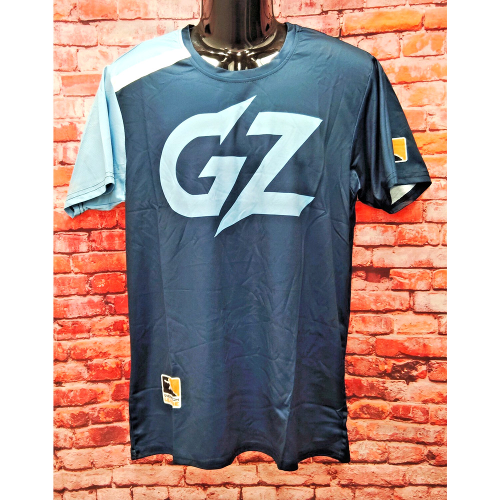 Guangzhou Charge T-Shirt Men's Large Blue Overwatch League Video Game Sports